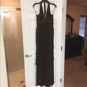 BCBG NWOT Brown Halter Gown 💙🌟